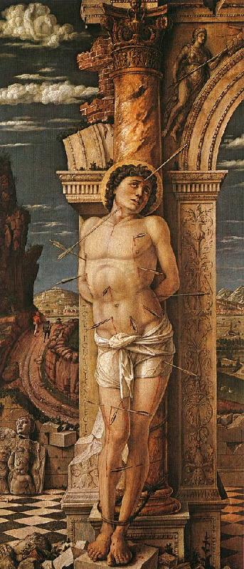 Andrea Mantegna St.Sebastian oil painting picture